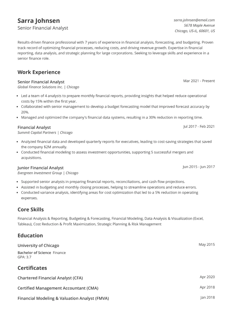 AI-resume-builder-template-Mid-level-classic