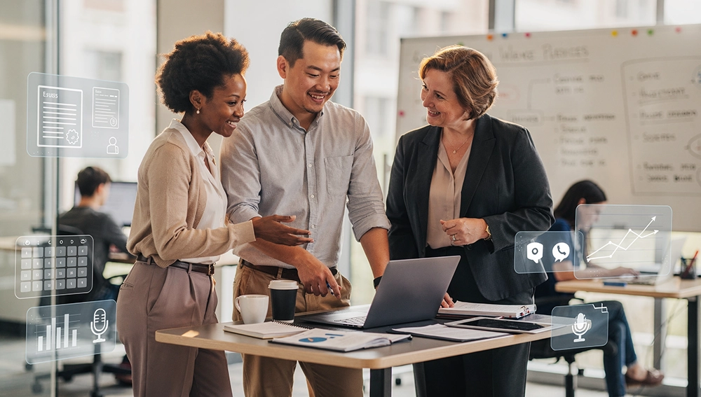 Career advisors learning new technology to scale their services
