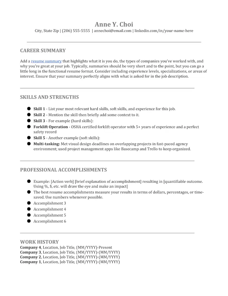 White resume on big screen