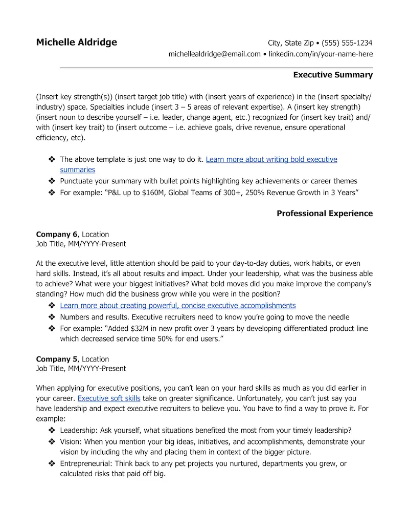 White resume on big screen