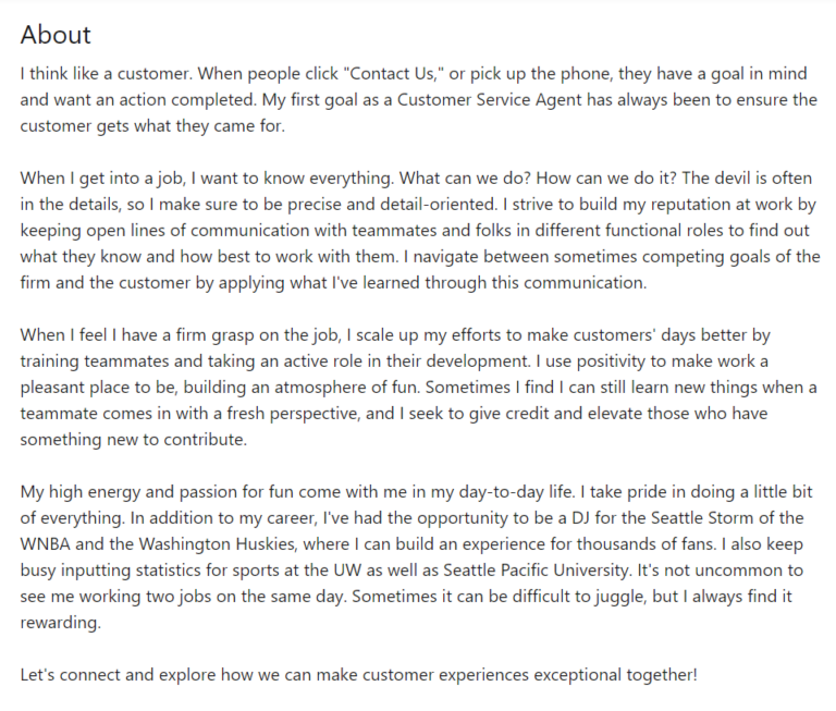 How to Write a LinkedIn Summary (With 21 Examples)