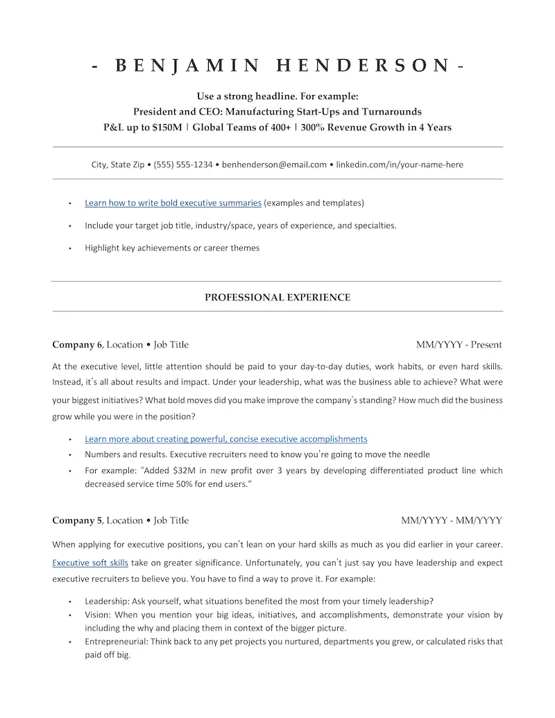 White resume on big screen