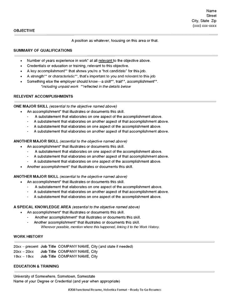 resume-formats