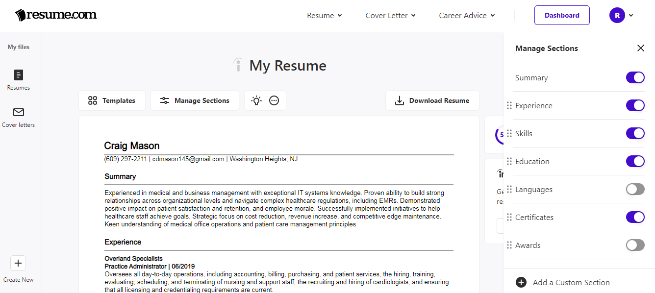 The Top 10 Best Free Resume Builders of 2024