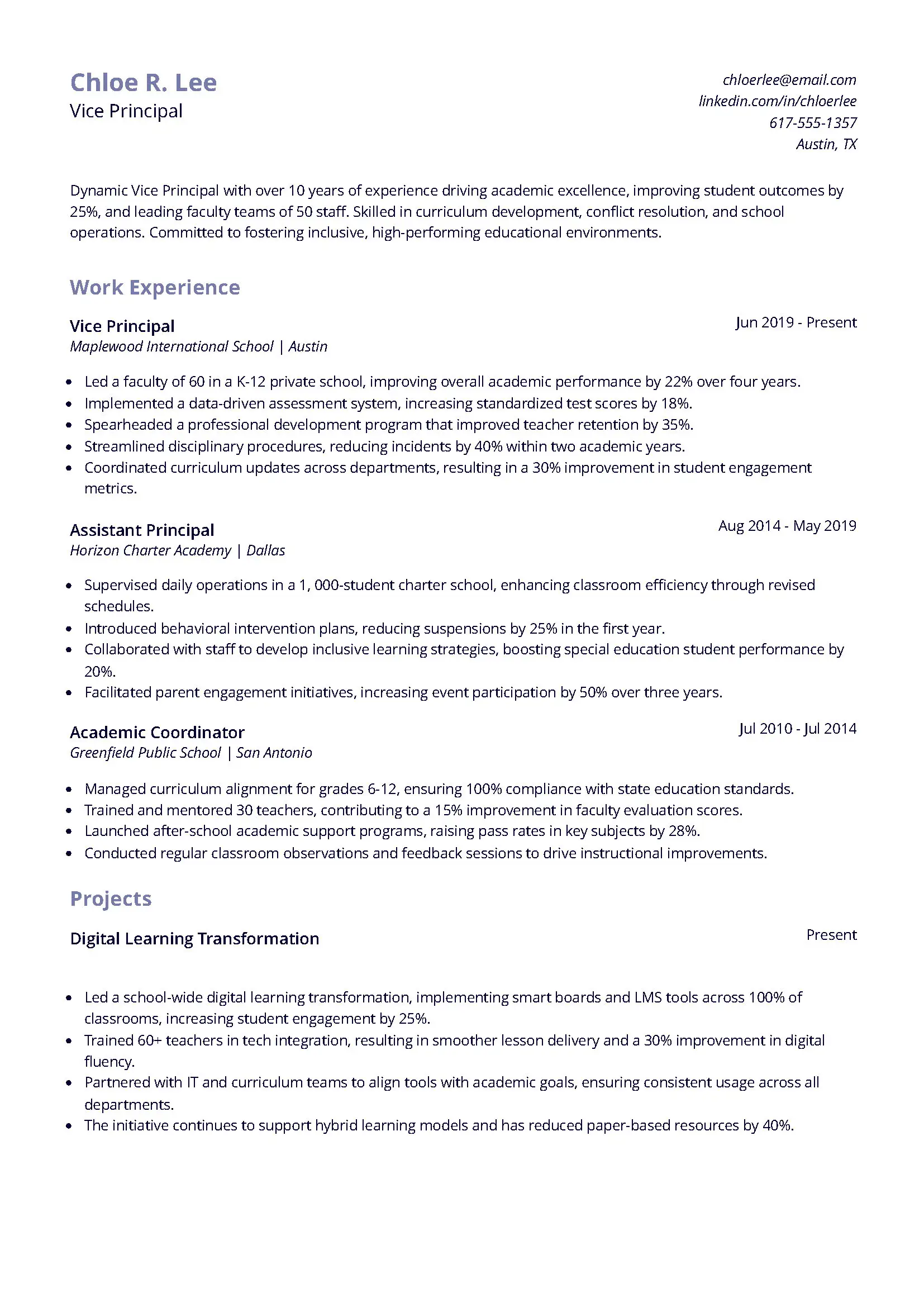 Best Principal Resume Examples - Vice Principal Resume.webp