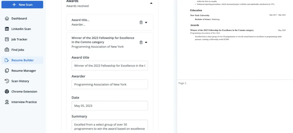 How to List Awards on Your Resume - How To List Your Awards Resume 1024x464.webp