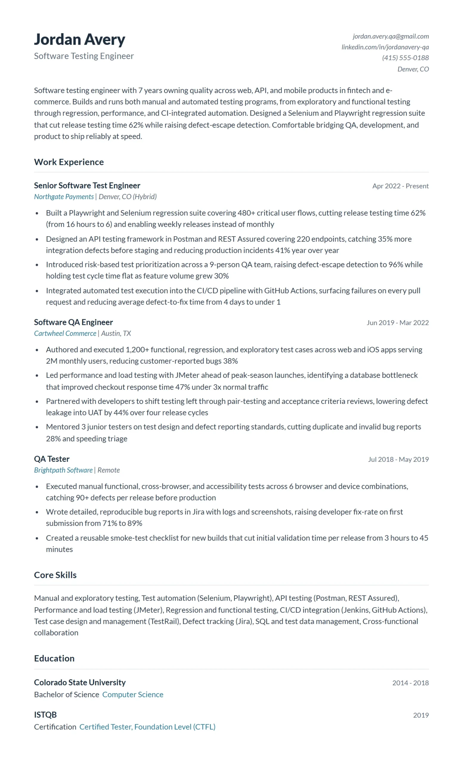 software-testing-resume-example